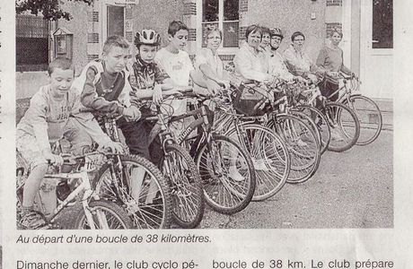 Les cyclos en balade...