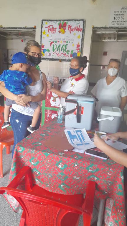 Programa nacional de vacunación activo en jornada en RAAE del municipio Libertador