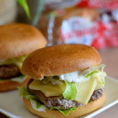 Burger raclette 