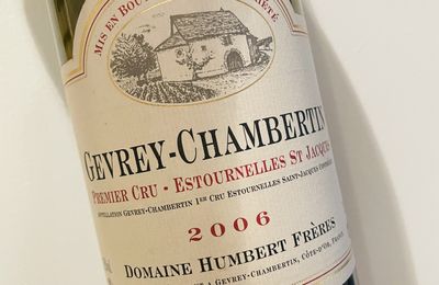 Gevrey chambertin 1er cru Estournelles St Jacques 2006 Humbert