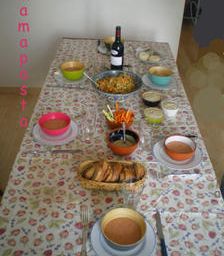 cours de cuisine chez Amandine et Olivier