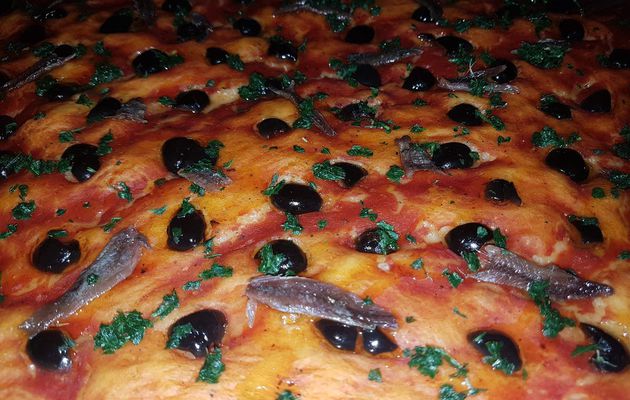 Pizza  a l’Algérienne   بيتزا جزائرية