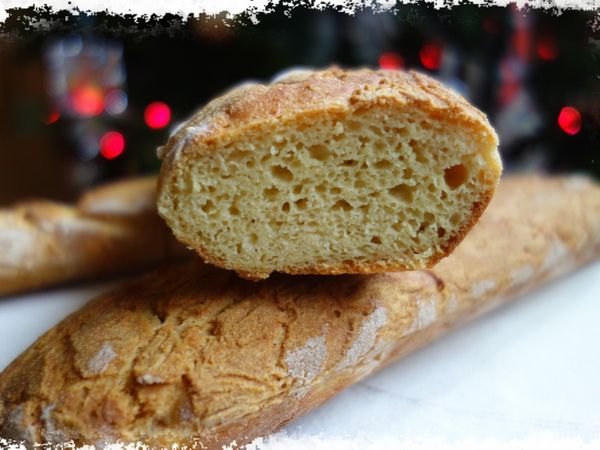 Baguette viennoise (sans gluten ni lactose)