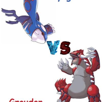 Kyogre VS Groudon