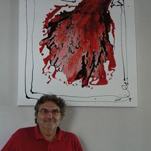 Talaat JABER expose ses toiles au Thermal à Salins les Bains