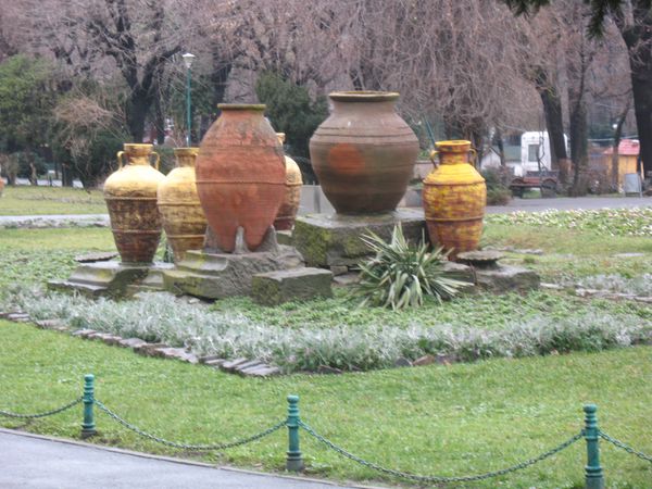 Le jardin Cismigiu à Bucarest