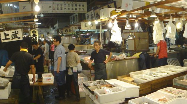 Jour 8 : Marché au poisson de Tsukiji et Sony Building à Ginza (et un peu d'Akihabara)