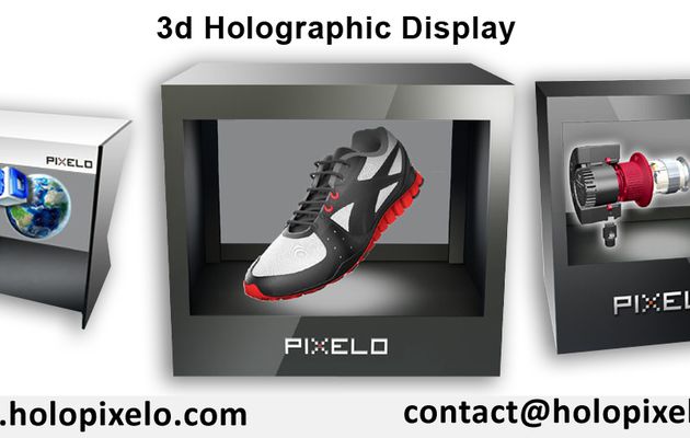 The Revolutionary 3D display (3D Holographic Display)