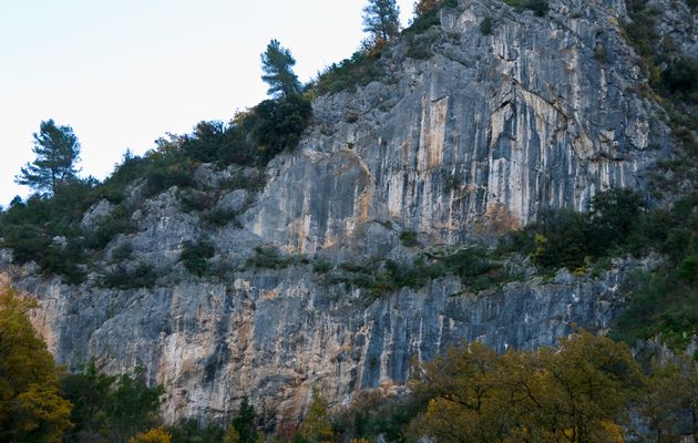 Redécouverte d'une falaise oubliée...