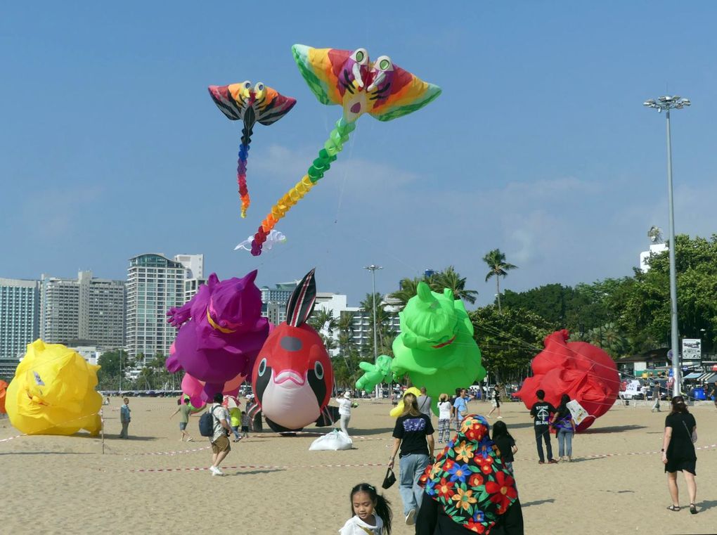 Festival International de Cerfs-volants - Pattaya Kite on the Beach 2024