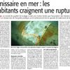 Encore un coup vache pour la mer...