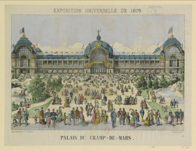 PARIS EXPOSITION UNIVERSELLE DE 1878.