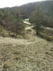 Chemin VTT dans les campagne de Saint George