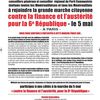 5 mai: contre la finance et l'austérité, pour la 6e République!