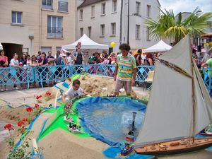 Roule ta bille au festival de l'eau.