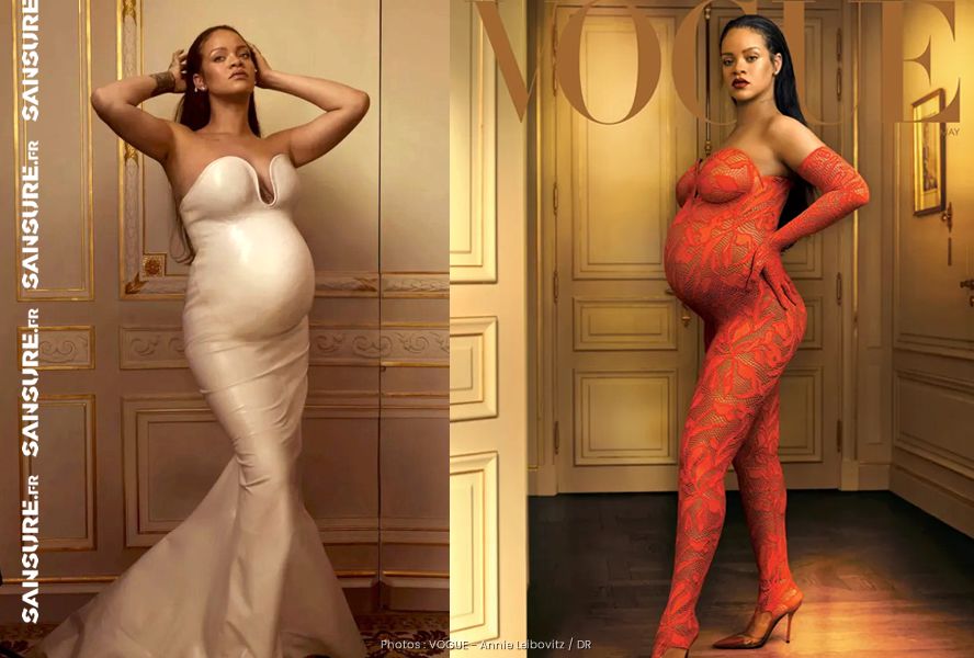 Rihanna pose enceinte pour la nouvelle collection Louis Vuitton de