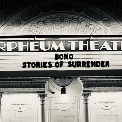 Bono #Stories of Surrender Tour #Orpheum Theatre #Boston #04/11/2022