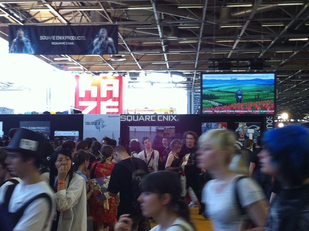 Photos de la 11ème édition de Japan Expo - Partie 1. Parc des Expositions de Villepinte. Juillet 2010