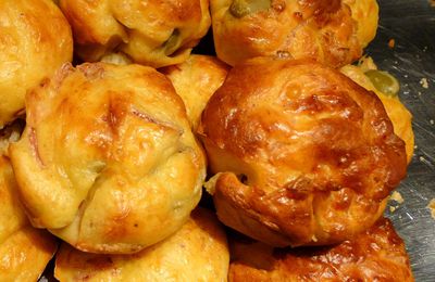 Muffins jambon/olive