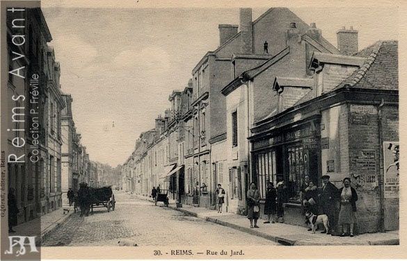 Rue du Jard à l'angle de la rue Marlot