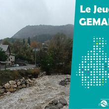 Travaux d'urgence à Villars-Colmars : les berges du torrent de La Chasse protégées