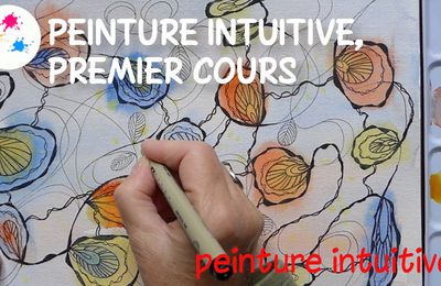 Atelier de peinture intuitive :  Le samedi 25 mai 2024, de 9h à 12h30