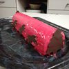 Bûche chocolat framboise