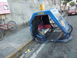 ruelle et taxi du pauvre