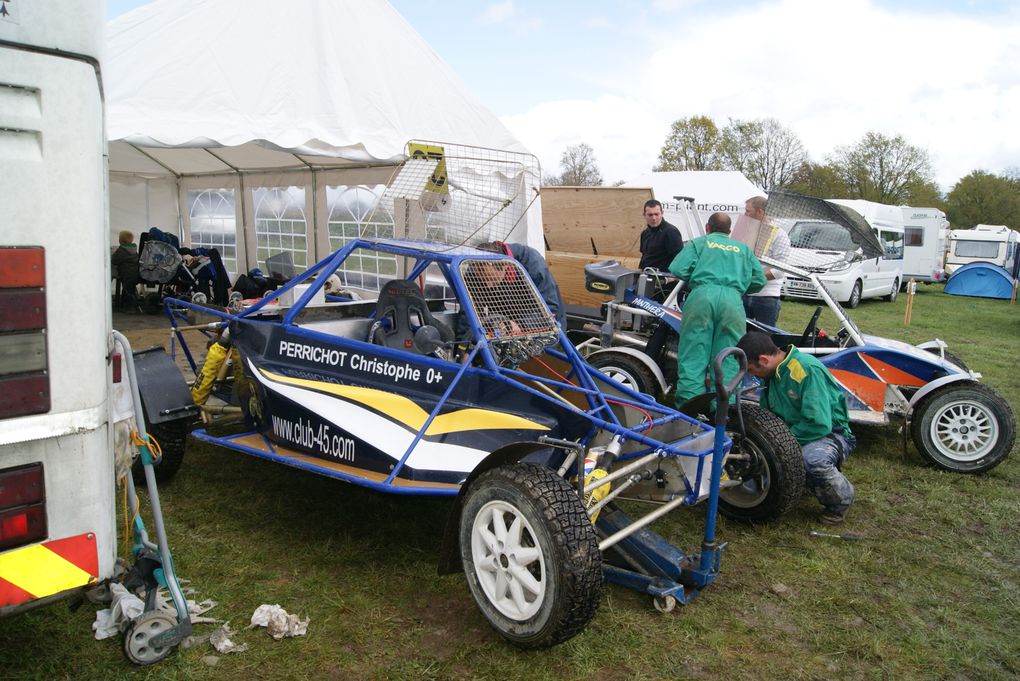 Les 21 et 22 avril 2012 à St-Junien (87), 2ème épreuve du Championnat de France d'autocross.