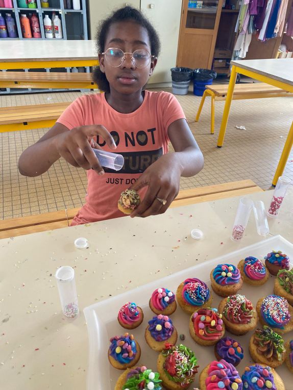 Les cupcakes des CP / CM2
