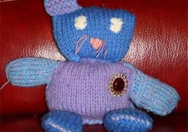 Doudou de tricot