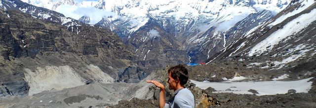 Le camp de base de l'Annapurna