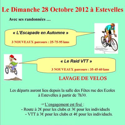 Brevet du 28 Octobre 2012