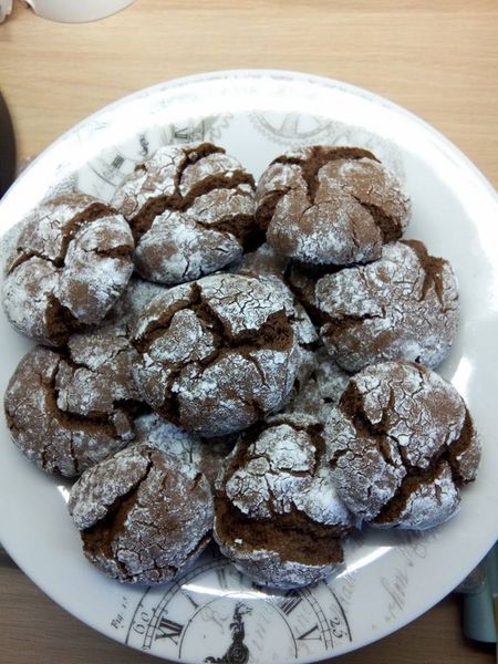 Craquelés au chocolat {Crinkles}