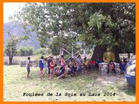 Foulées du Laos 2014.Semi marathon de Pha Lem.