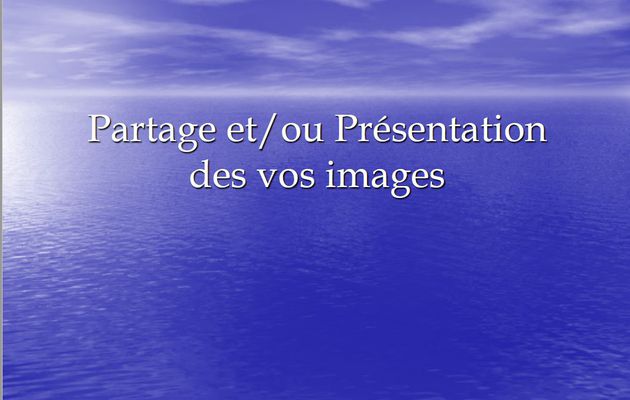 Partage et stockage des photos