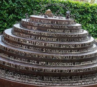 Le monument de la fraternisation.