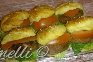 Mini choux Burger