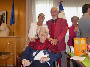 Célébration du centenaire de Madame Elisabeth Noguès Fabre à Meylan le 24 septembre 2024