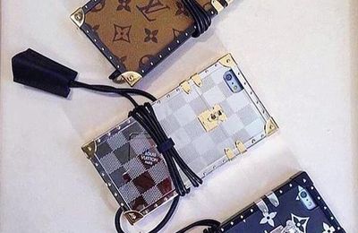 Voilà la coque Louis Vuitton plus à la mode : Le petit maille bag Coque d'iPhone 6 6S 7 Plus