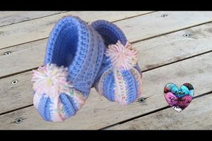 Chaussons hollandais au crochet tuto vidéo