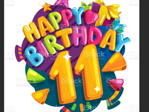 BONNNE  ANNIVERSAIRE MON BLOG DE 11  ANS 