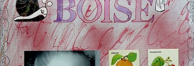 Page barbouille pour le défi L7F
