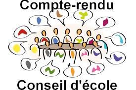 Compte rendu Conseil d'école Elémentaire 1er Trimestre 2019