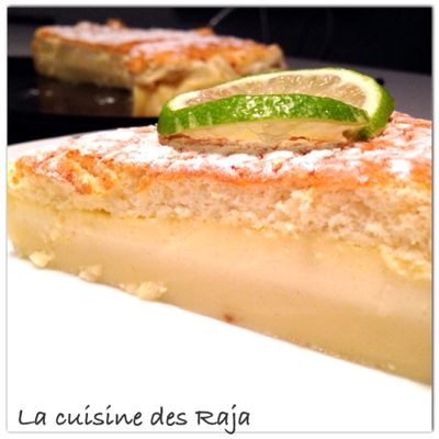 Gâteau magique au citron vert 