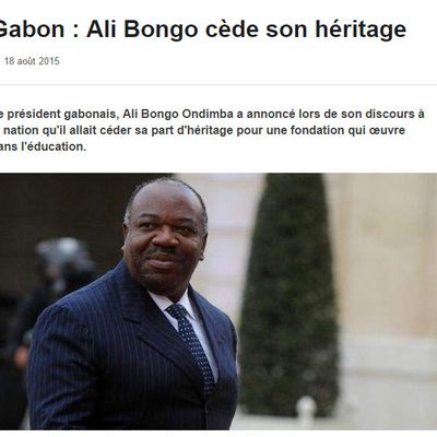 HERITAGE DE FEU OMAR BONGO ONDIMBA : SES BIENS ET SES RESSOURCES AU GABON DEPASSENT LES 600 MILLIARDS DE FRANC CFA...