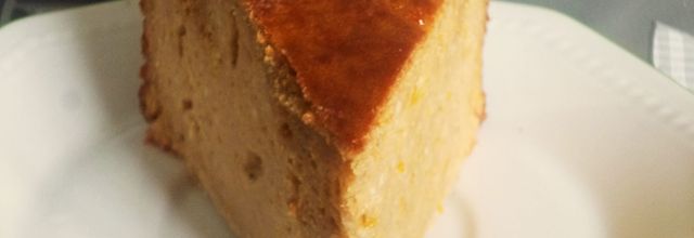 Gâteau moelleux aux clémentines et à la farine de châtaigne