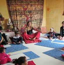 Yoga avec les enfants, association Ganeshanti, Brest