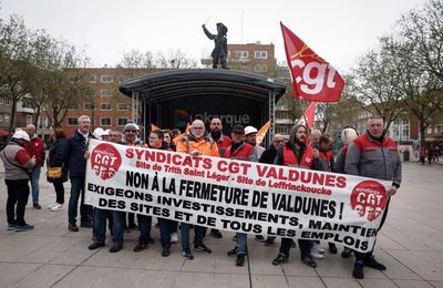Valdunes : la mobilisation continue pour l’emploi et la politique industrielle