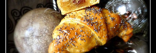 Croissants Feuilletés Frangipane & Abricots (vgl, sans oeuf ni plv)